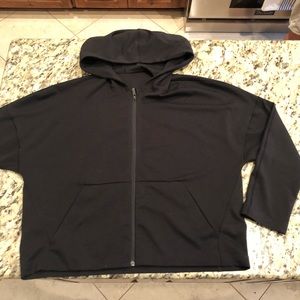 Lululemon full zip crop hoodie